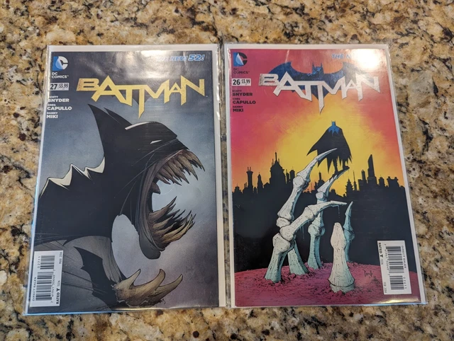 Batman #26 & 27 - The New 52 Lot - DC Comics - 2014 - Scott Snyder