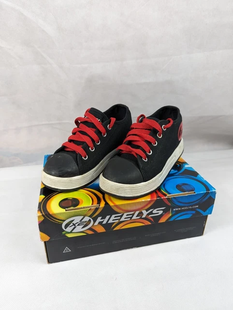 Heeleys size 1 boxed black