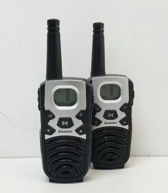 2X Binatone Terrain 850 643920310001 Twin Plus Two Way Radio Walkie Talkie Wi...