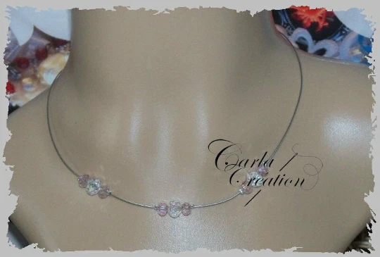 Collier Ras De Cou Perles Nacrées Gris - Bijou Imposant Pour Soirée Ou Mariage - Neuf Sans Emballage