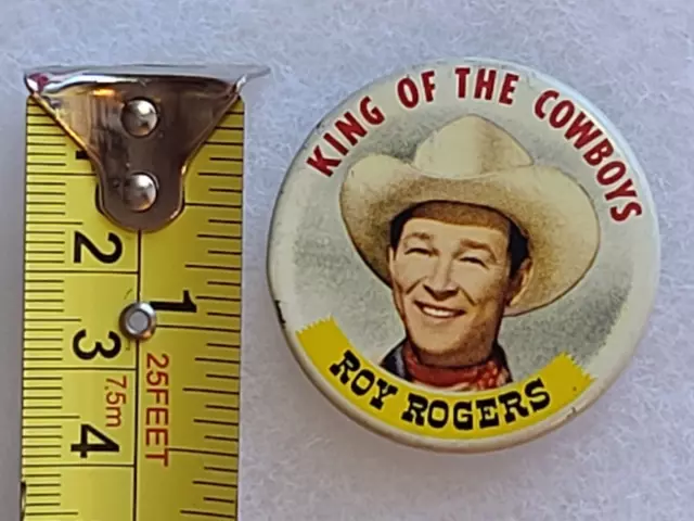 ROY ROGERS PINBACK Post Grape-Nut Flakes Vintage Western Cowboy ...