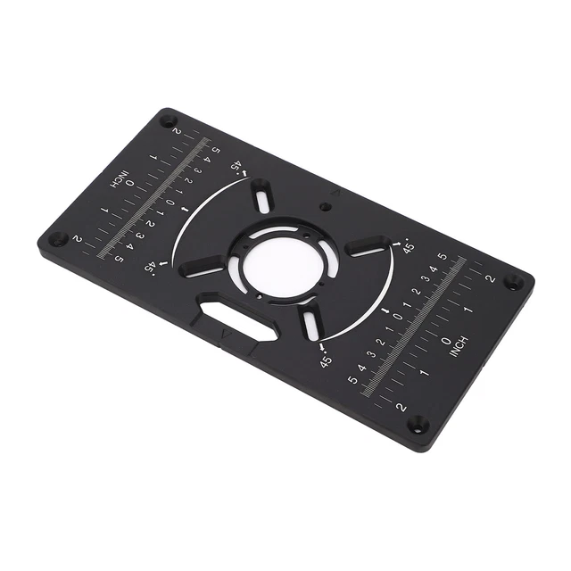 Planche à Rabat De Machine De Coupe Alliage 'aluminium Anodisé De Plaque De