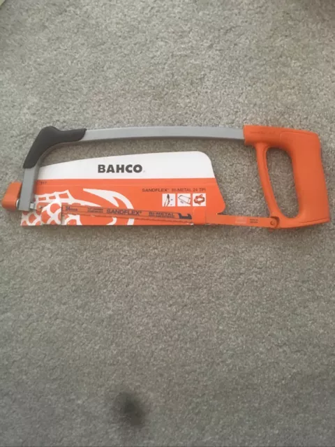 Bahco BAH317 300mm Hacksaw Frame + 300mm (12in) Bi-Metal Blade