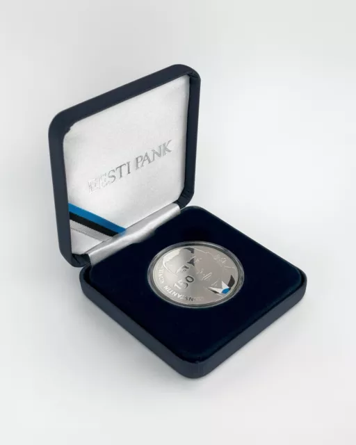ESTONIA - 15€ Euro SILVER COLLECTOR COIN 2023  K. Konik  politician and surgeon