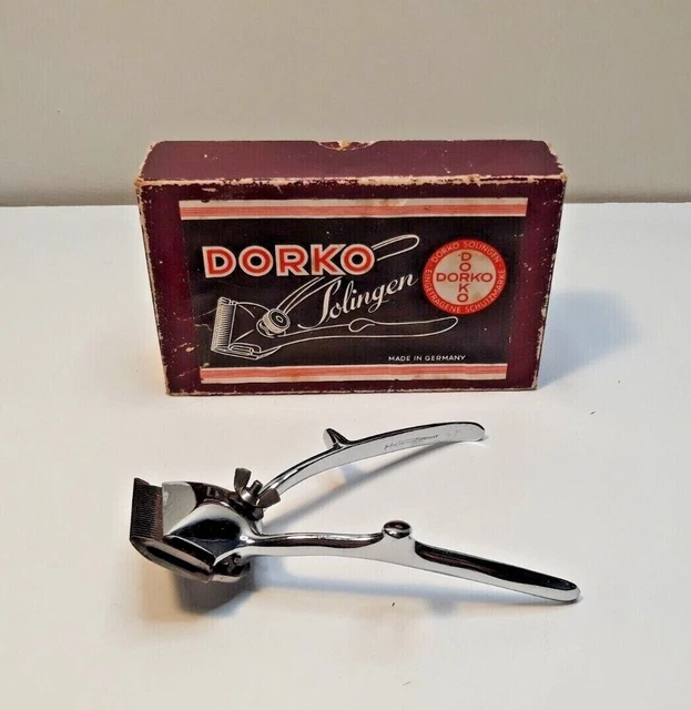 VINTAGE DORKO SOLINGEN Hair Clippers Made in Germany with Original Box