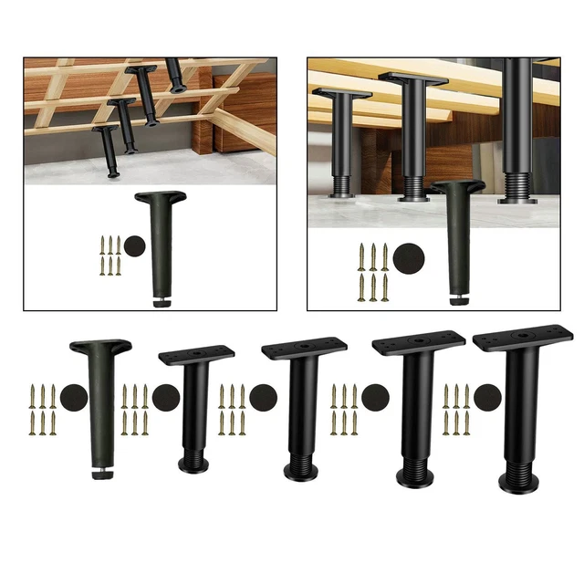 Connecteur De Tige Fileté M12 Pour Rail 15 Mm - 2 Pièces, Alliage Aluminium Noir - Extension Support Caméra