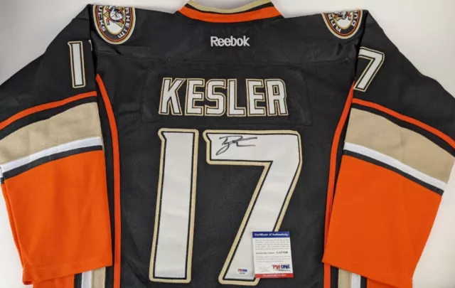 Ryan Kesler Autographed Signed Anaheim Ducks Reebok Jersey (PSA/DNA COA) 3