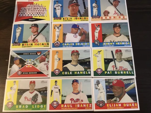 2009 Topps Heritage Lot of 47-NL-NO DUPS-SP’s-LINCECUM-SHEETS-HOWARD-#MS148