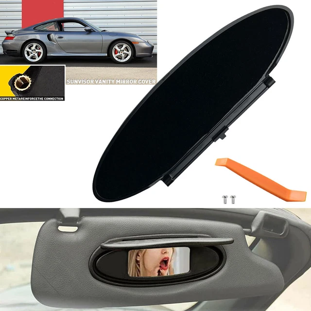 99670142102 Sun Visor Mirror Cover For Porsche 911 996/997 Boxster 986 Cayman US