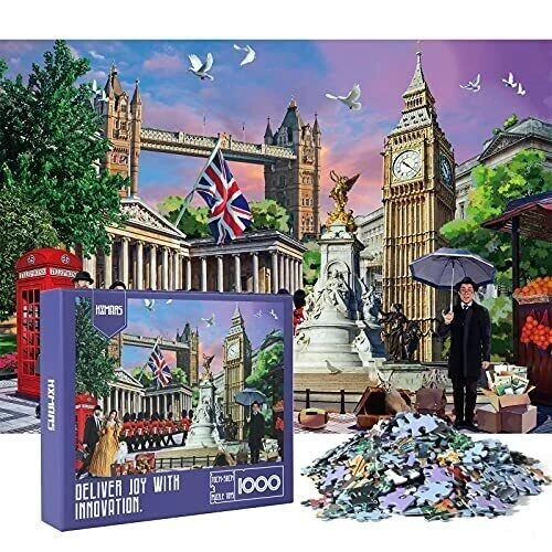 1000 Piece Jigsaw of London Landmarks Brand New
