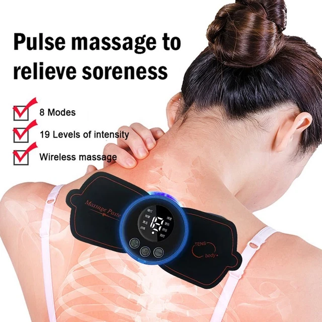 de cou Outil de soulagement de la douleur Masseurs électriques d'impulsion