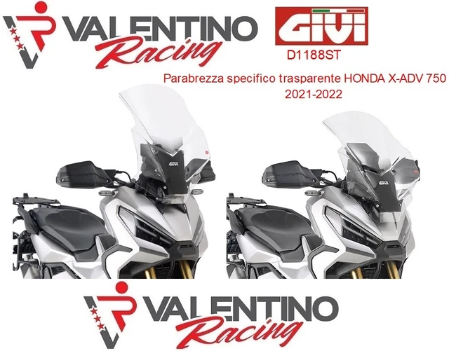 Pare-brise Moto Pour Honda X-ADV 750 (2021-2025) - Protection Vent Et Bruit - Transparent/fumé - Montage Facile - 5
