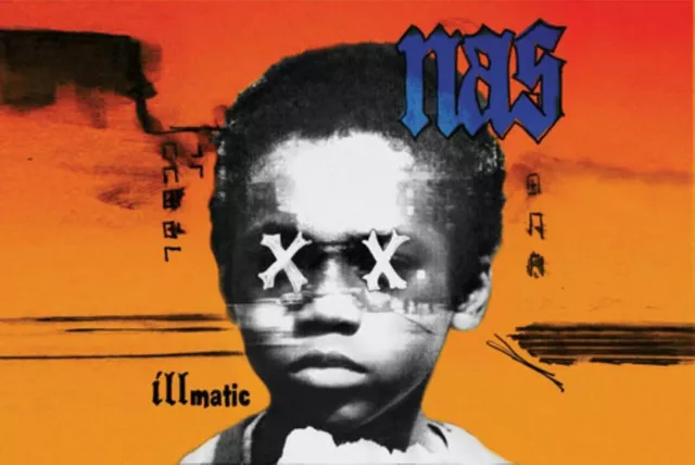 NAS 1994 ILLMATIC ART POSTER 24" X 36" Reprint RAP HIP HOP Music CNS