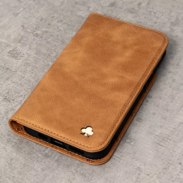 PORTER RILEY - iPhone 8 Plus / 7 Plus Genuine Leather Stand Wallet Case 3