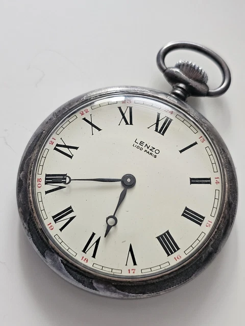 ANCIENNE MONTRE GOUSSET mouvement a clé en argent massif a réviser EUR