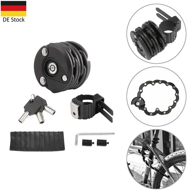 Fahrradschloss Mit Zahlencode – 4-stellig, 12 Mm Stahlkabel, 60 Cm Lang – Für Rad, Roller & Mehr