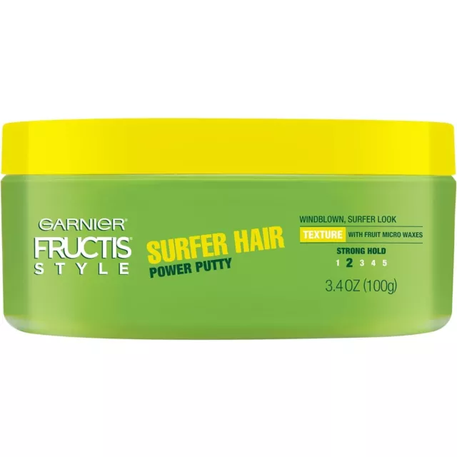 Garnier Fructis Style Power Putty Surfer Hair Power Putty, #2 Strong Hold 3.4 Oz