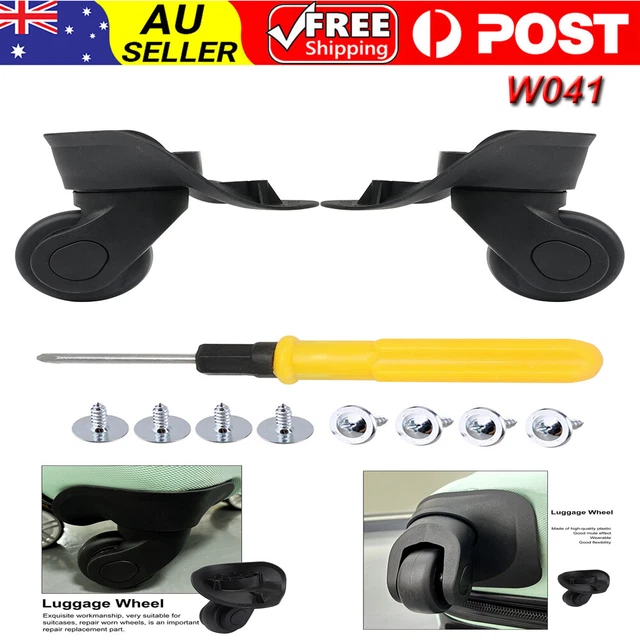 2PCS Luggage Wheel (Left & Right) W041 Suitable for Bags Luggage Trolley Case