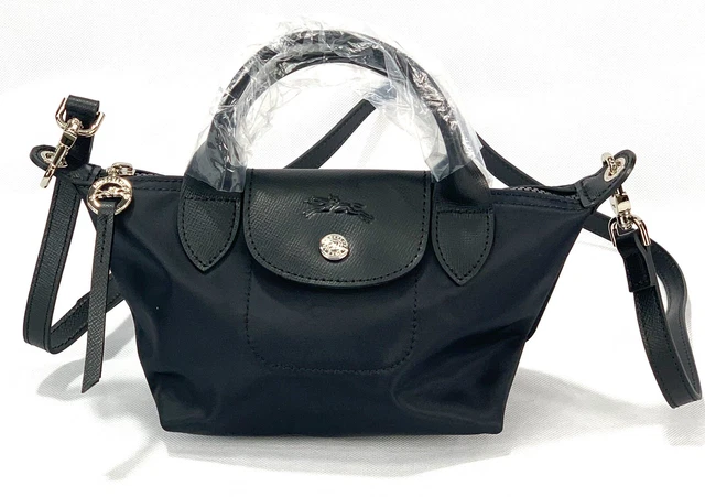 LONGCHAMP LE PLIAGE Neo Bag - Small Size - Navy and Black - Brand New  $148.00 - PicClick AU