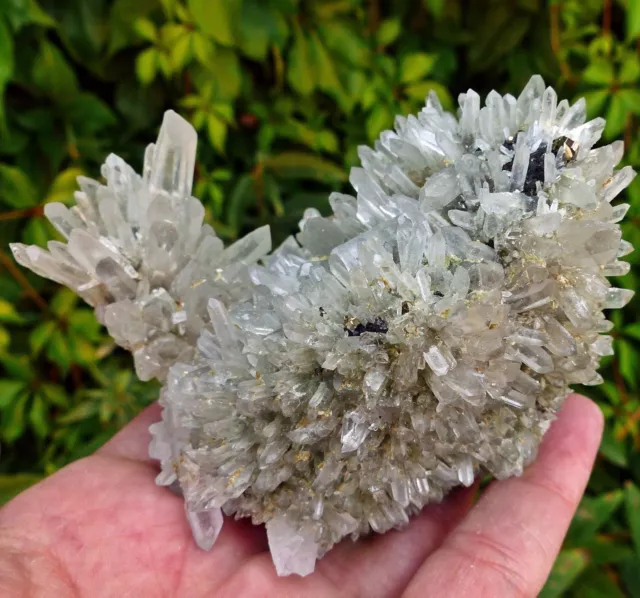 Quartz sphalérite 254 grammes - Natural Quartz with Sphalerite, Madan, Bulgarie