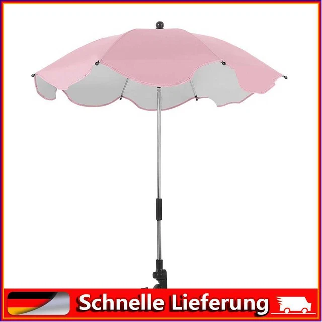Paraguas bebé anti-UV, impermeable, cochecito, sombrilla, sombrilla (