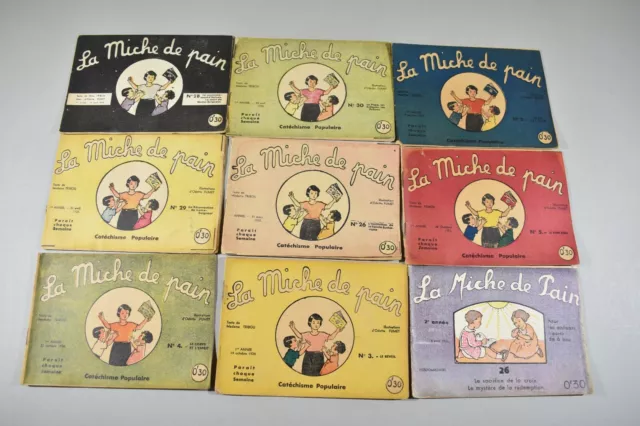 La miche de pain Revue catholique pour les enfants années 1934/1935/1936