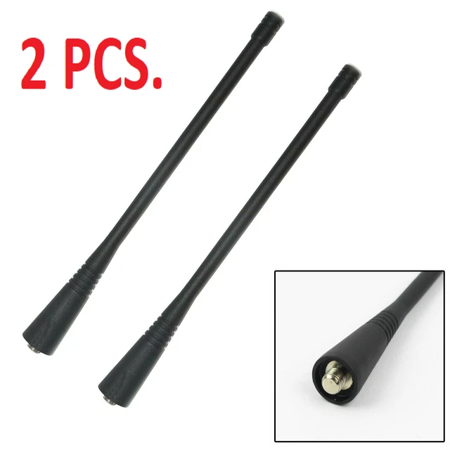 2x UHF Antenna For MOTOROLA CP185 CP200 PR400 HT750 HT1250 CP200D EP450 Radio