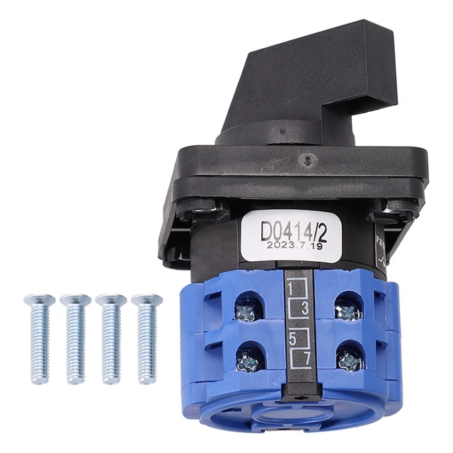 12V 50 Amp Reversing Rotary Switch - Compatible With Cole Hersee For Tarp Winch Motors