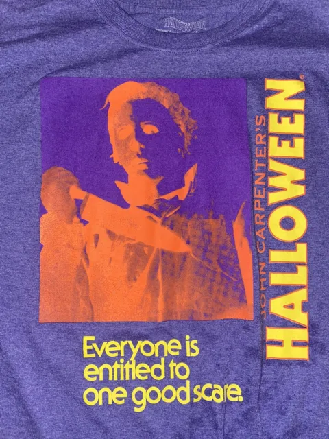 John Carpenters Halloween L T Shirt Everyone Is Entitled To One Good Scare 2021