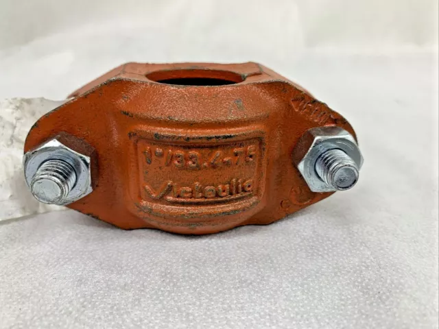 Lot 2 Victaulic 1" Style 75 Vic®-Flex Flexible Coupling Fire Protection 3