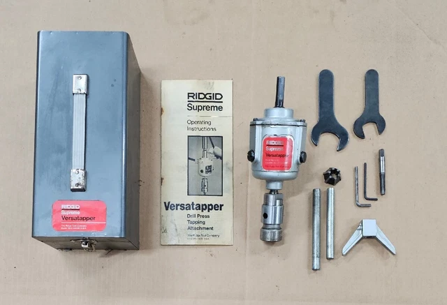 RIDGID Supreme VERSATAPPER Model 6100 Tapping Attachment