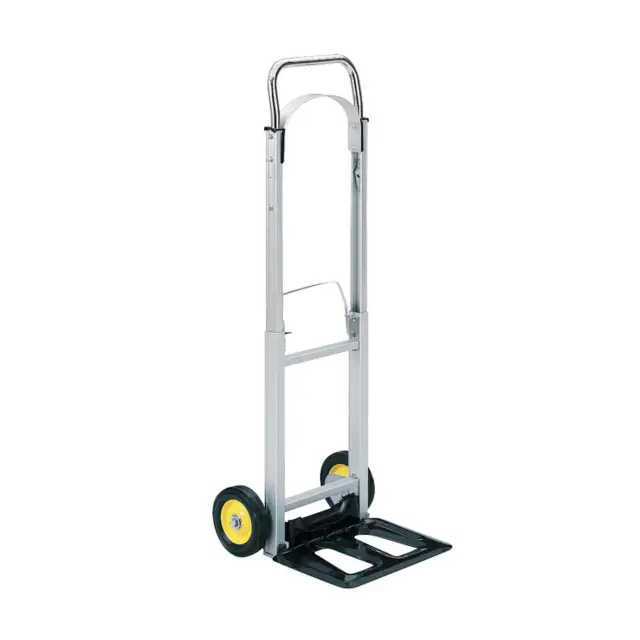 Hide-Away Collapsible Hand Truck Lightweight Aluminum Frame Save Space