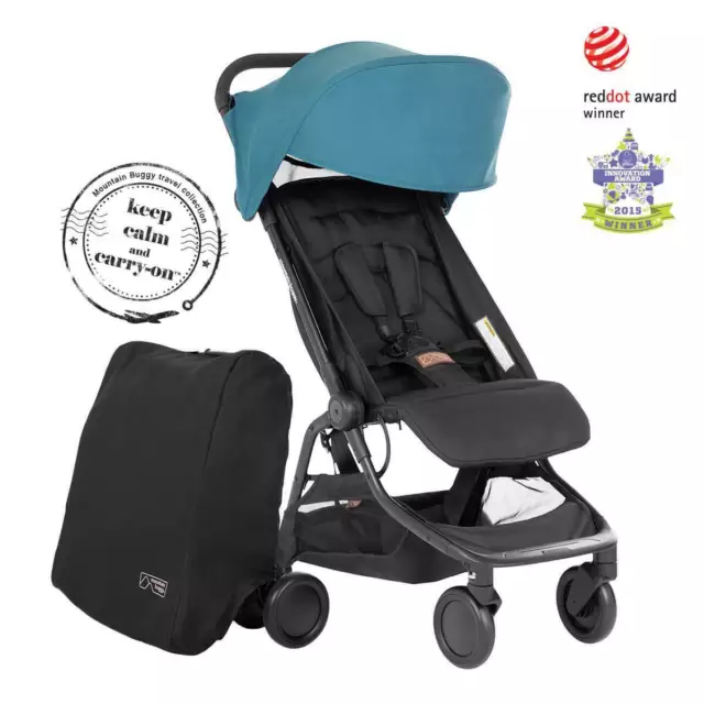 Mountain Buggy Nano V3 (2020+) - teal NEU + SOFORTLIEFERUNG ! inkl. Reisetasche