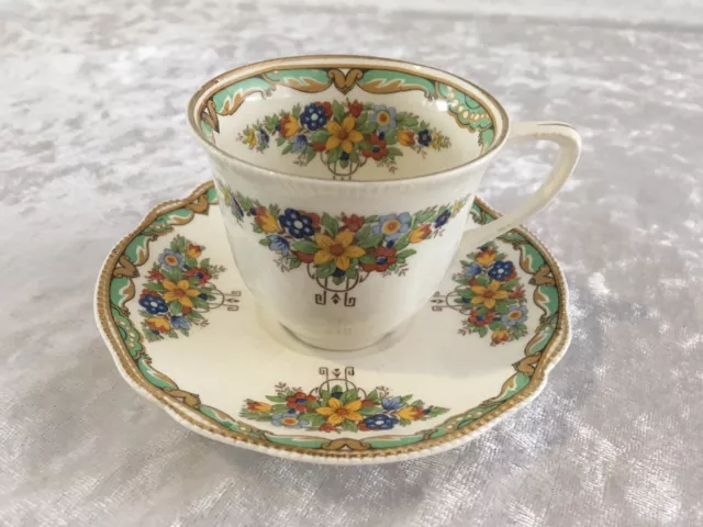 Old Staffordshire Johnson Bros Coffee Set - 1930s 2