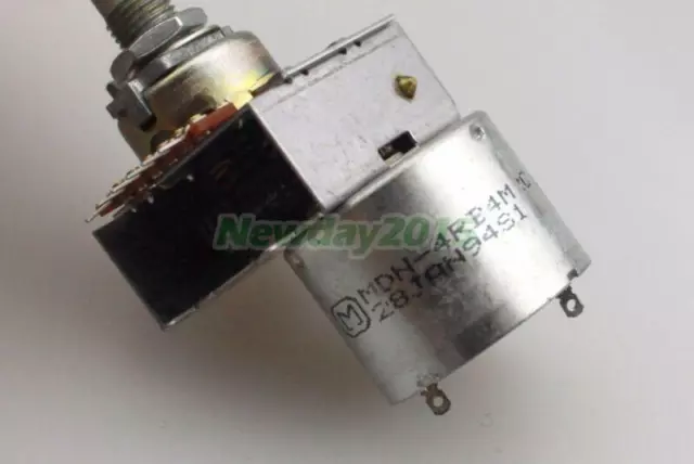 Audio Motorized Potentiometer 16mm Dual-Gang A50K 50K 25mm D Shaft For Panasonic 2