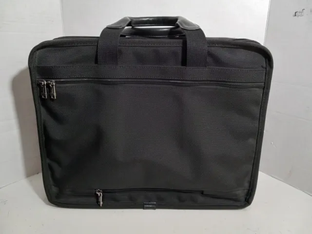 TUMI Alpha Expandable Briefcase. Style 26061D4. Excellent. 2