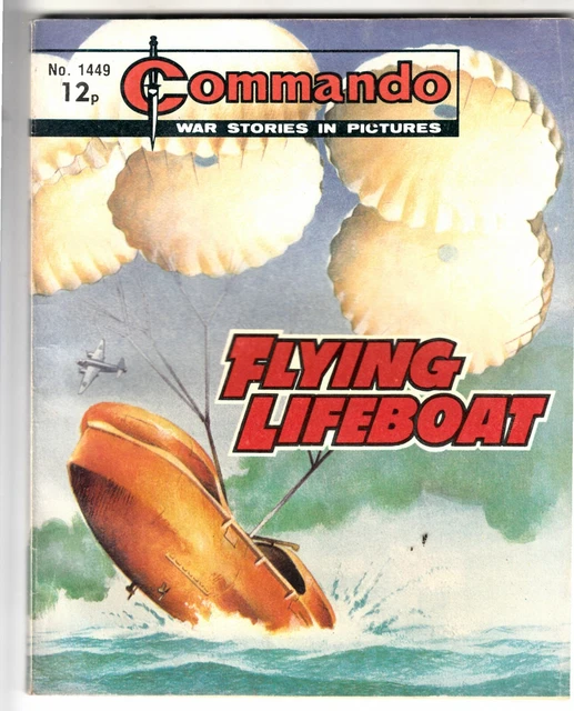 COMMANDO COMIC - No 1449 FLYING LIFEBOAT £5.00 - PicClick UK