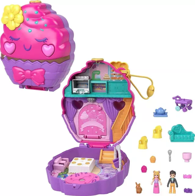 PLAYSET, TRAVEL TOY with 2 Micro Dolls & Water Play Accessories, Pocket  World $36.58 - PicClick AU