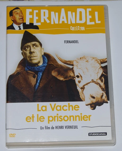 DVD La vache et le prisonnier (1959) Fernandel Version Colorisée Très Bon État