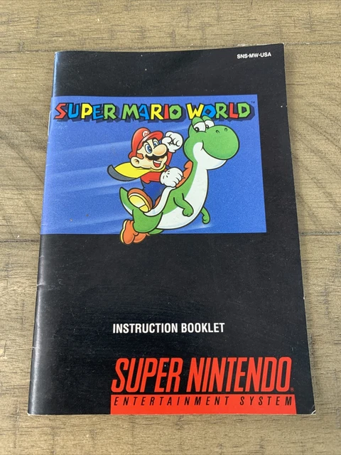 Livret D'instructions Super Mario Bros 3 Pour NES - Occasion