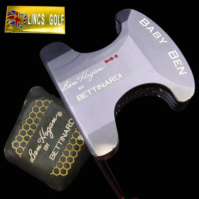 Left Handed Bettinardi Ben Hogan Baby Ben BHB.9 Putter 92.5cm Steel Shaft + HC Left Handed Bettinardi Ben Hogan Baby Ben BHB.9 Putter 92.5cm Steel Shaft + HC