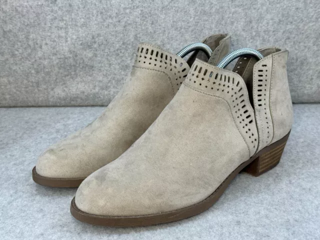 Carlos Santana Gray BILLEY Ankle Bootie Women's Size 10 M - EU 40