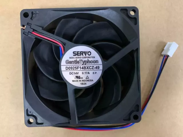 SERVO GentleTyphoon D0925F14BXCZ-49 9CM 14V 0.17A Scythe fan