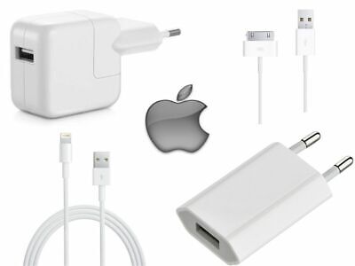 Apple Chargeur Secteur  + Cable Cordon Usb Alimentation