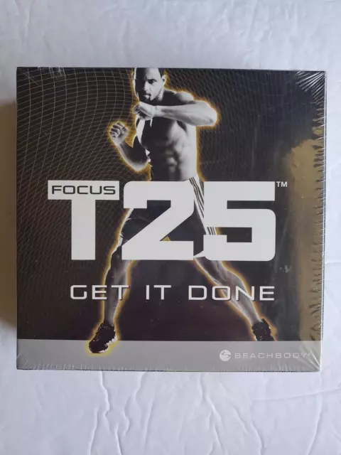 Focus T25 Alpha & Beta Beachbody Discs Brand New Sealed Fitness/Exercise 2013