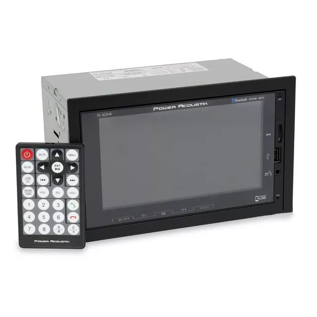 Power Acoustik PL-622HB | 6.2" Double Din Touchscreen Digital Media Head Unit