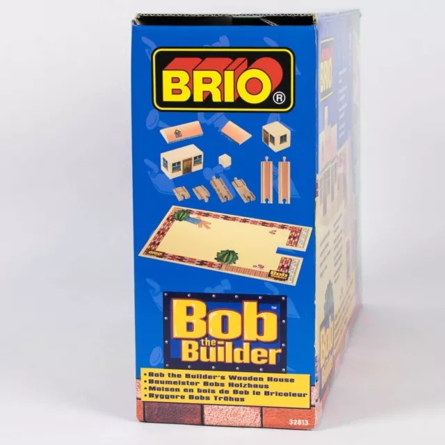 BNIB 2001 Brio 32813 Bob the Builder Wooden House 2
