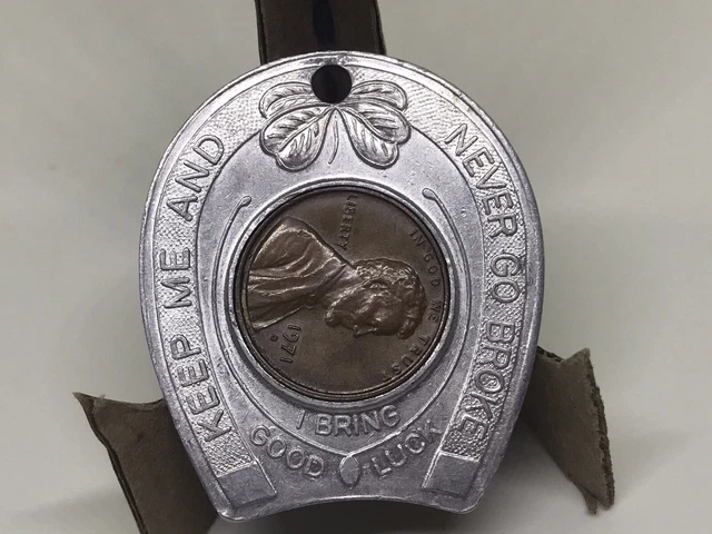 Encased Penny/Cent 1971-D Pioneer Park Aurora IL