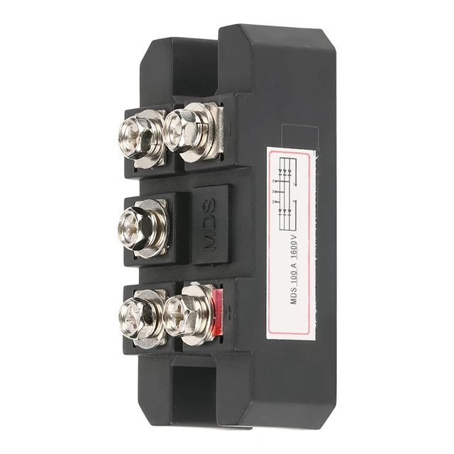 1pc MDS100A Black Three Phase Diode Bridge Rectifier 100A Amp High Power 1600V❀