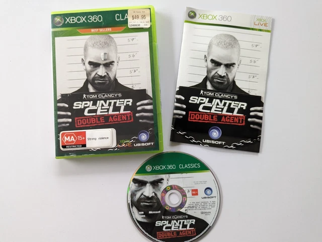 Tom Clancy's Splinter Cell Double Agent COMPLETE XBOX 360 GAME In VGC